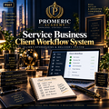 Promeric Service Business Workflow Pro Bundle — Lead-to-Client Operations System