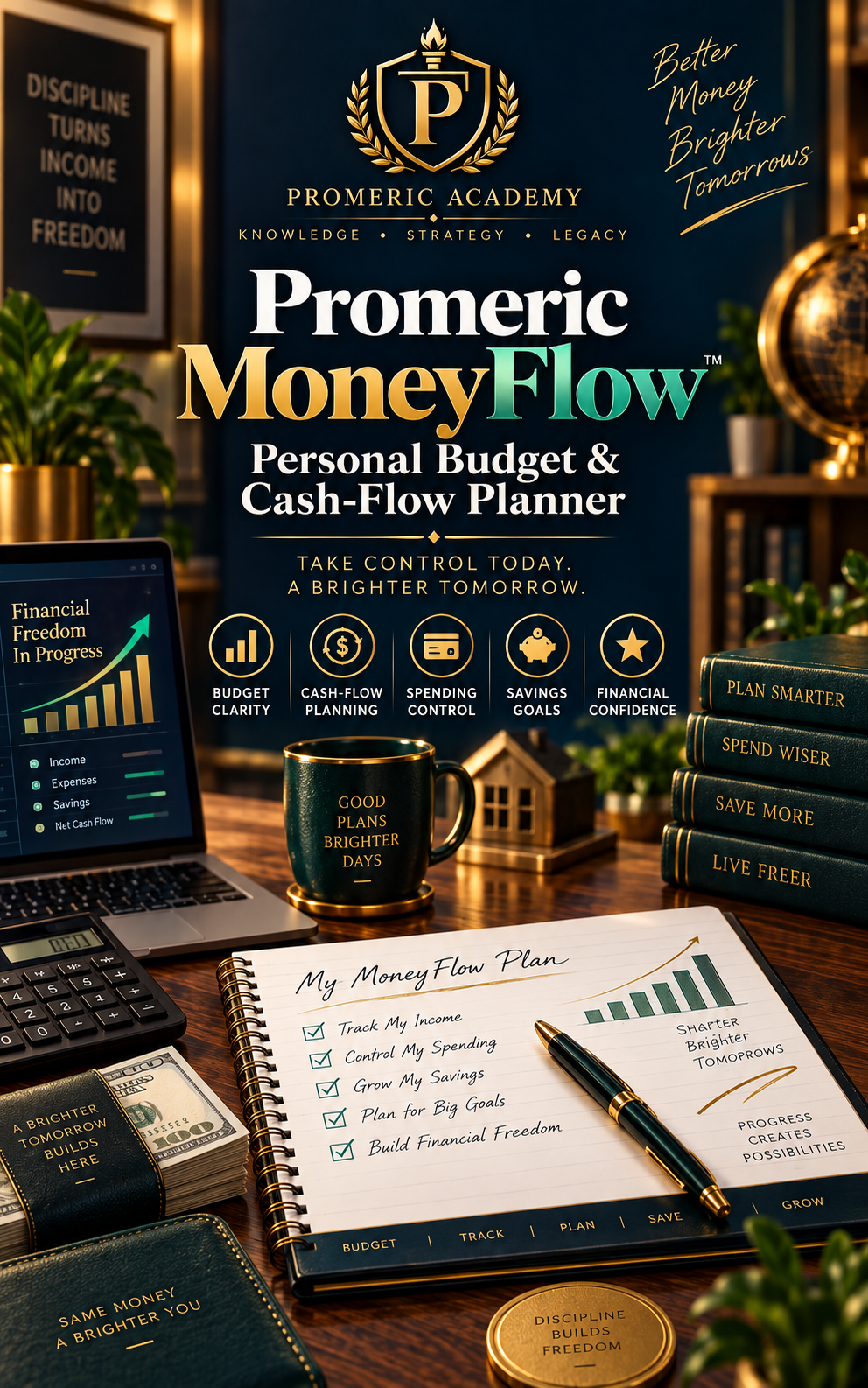 Promeric MoneyFlow — Personal Budget & Cash-Flow Planner