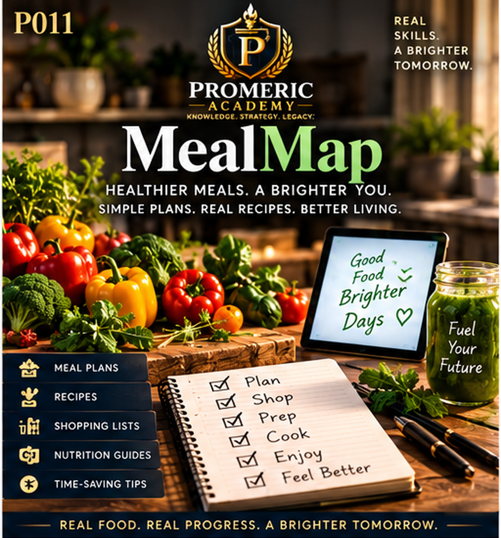 Promeric MealMap — Weekly Meal Planner & Grocery System