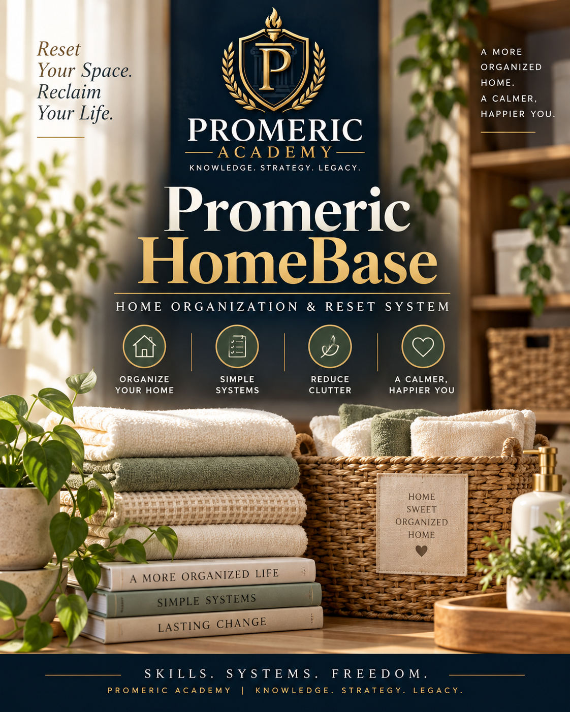 Promeric HomeBase — Home Organization & Reset System