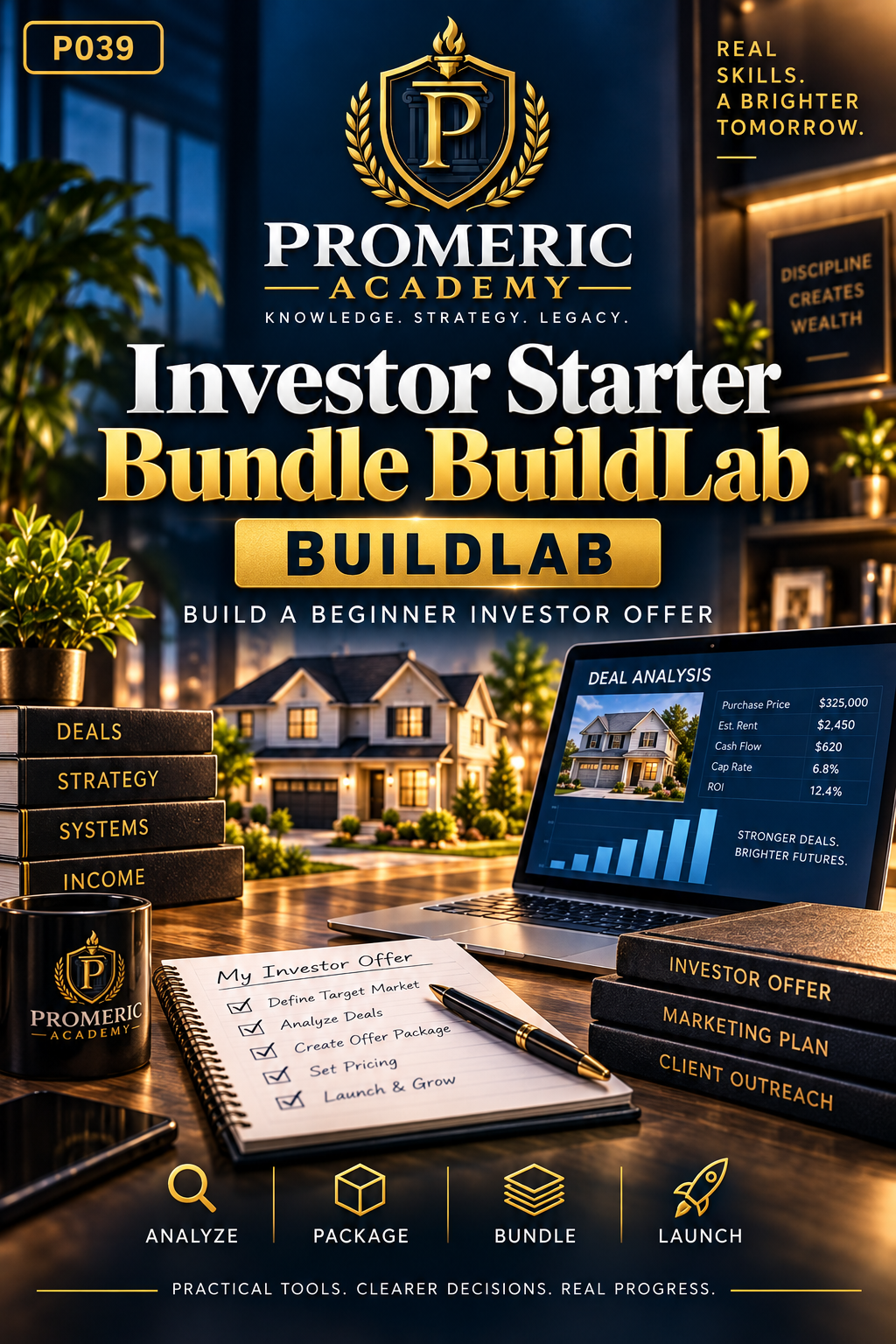 Promeric Investor Starter Bundle BuildLab — Build a Beginner Investor Offer