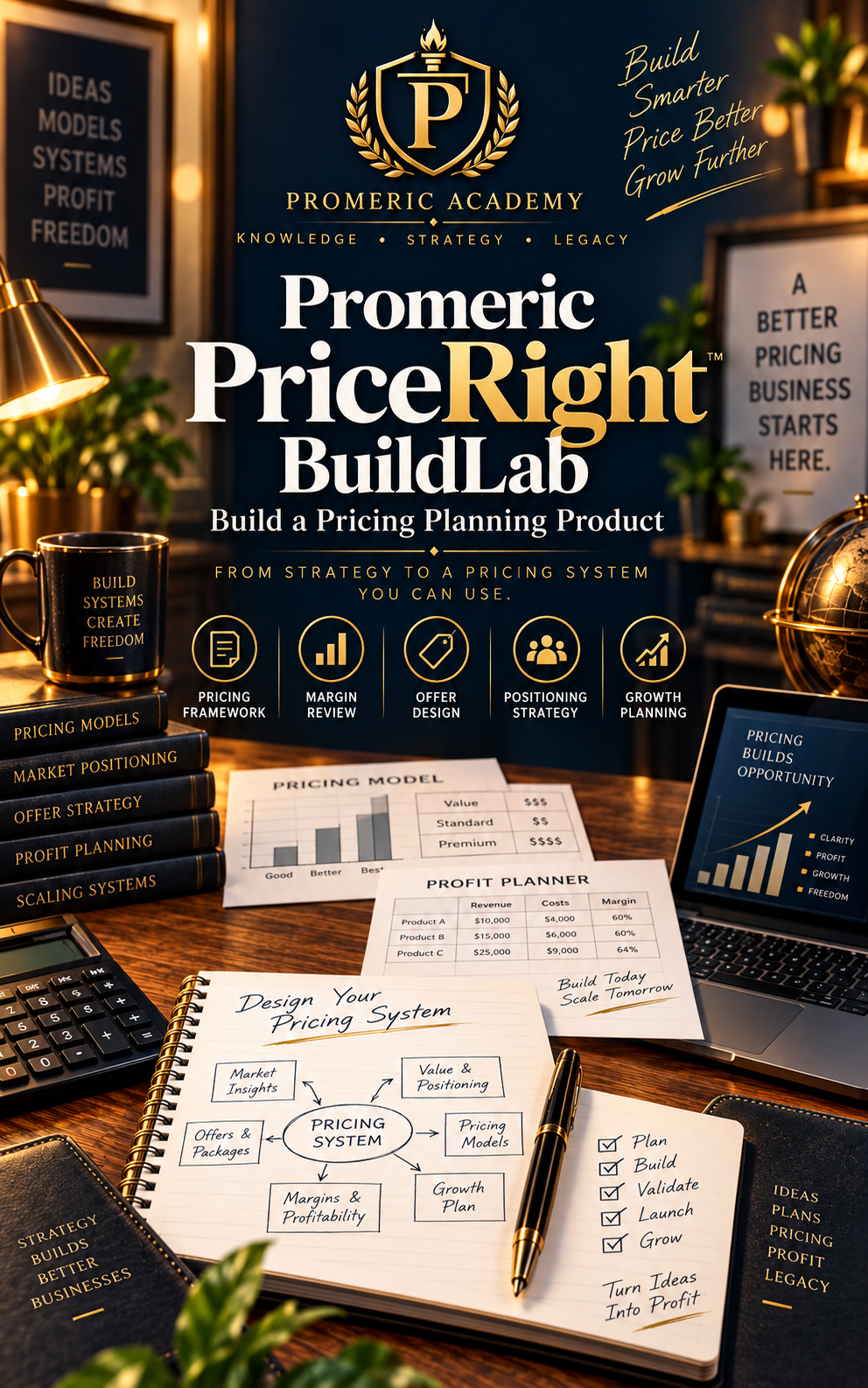 Promeric PriceRight BuildLab — Build a Pricing Planning Product