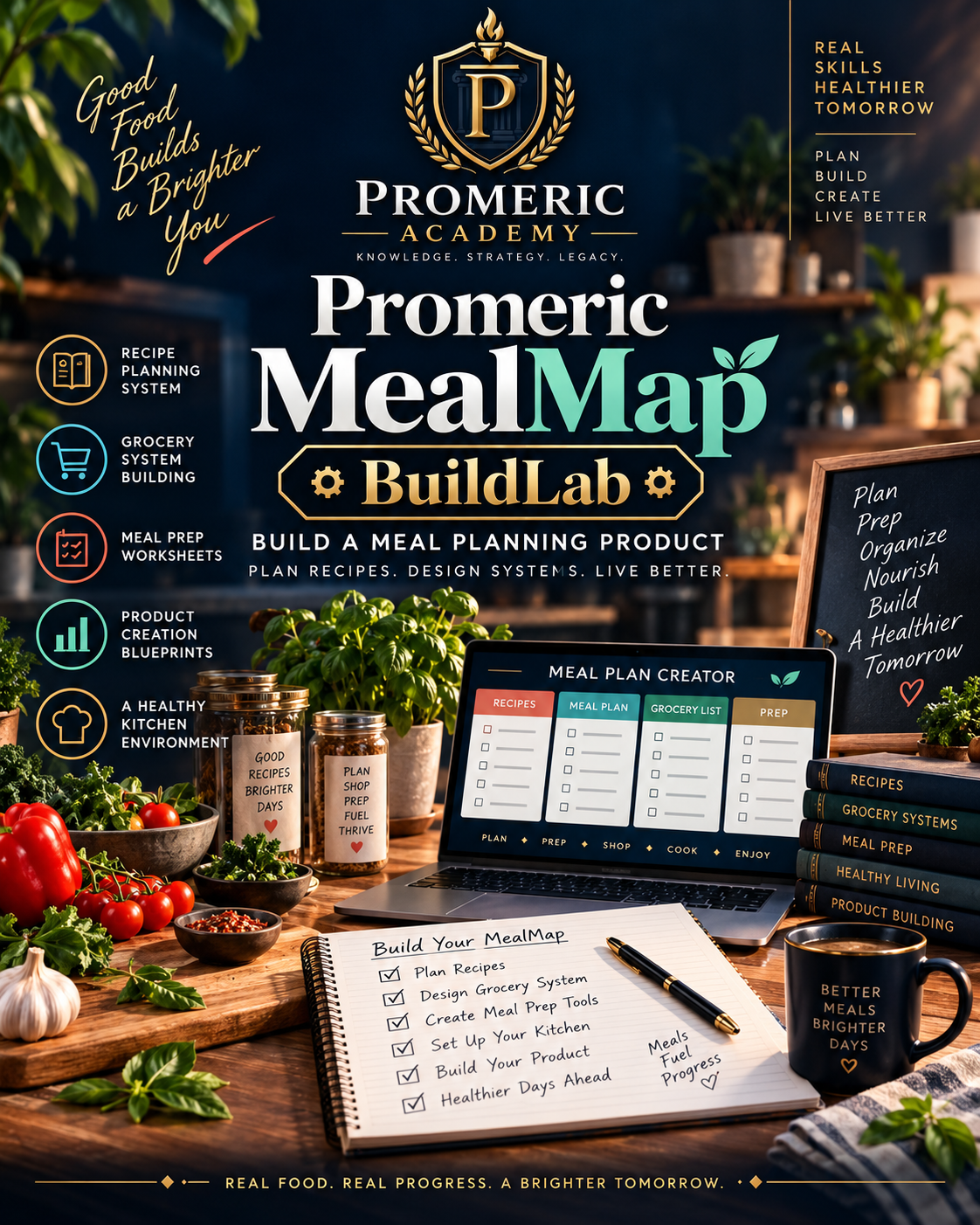 Promeric MealMap BuildLab — Build a Meal Planning Product