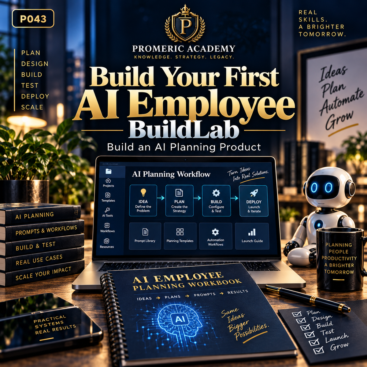 Promeric Build Your First AI Employee BuildLab — Build an AI Planning Product