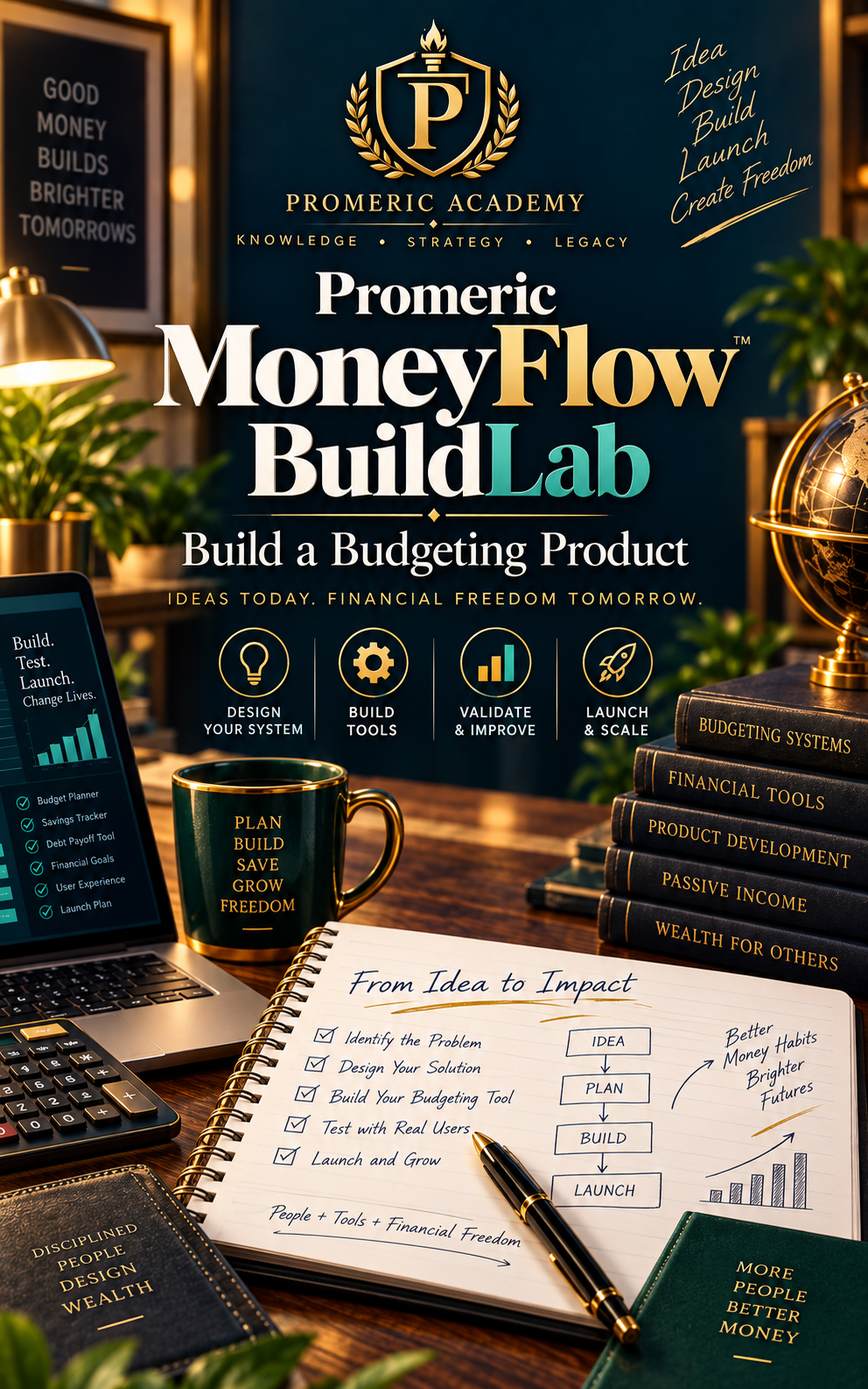 Promeric MoneyFlow BuildLab — Build a Budgeting Product