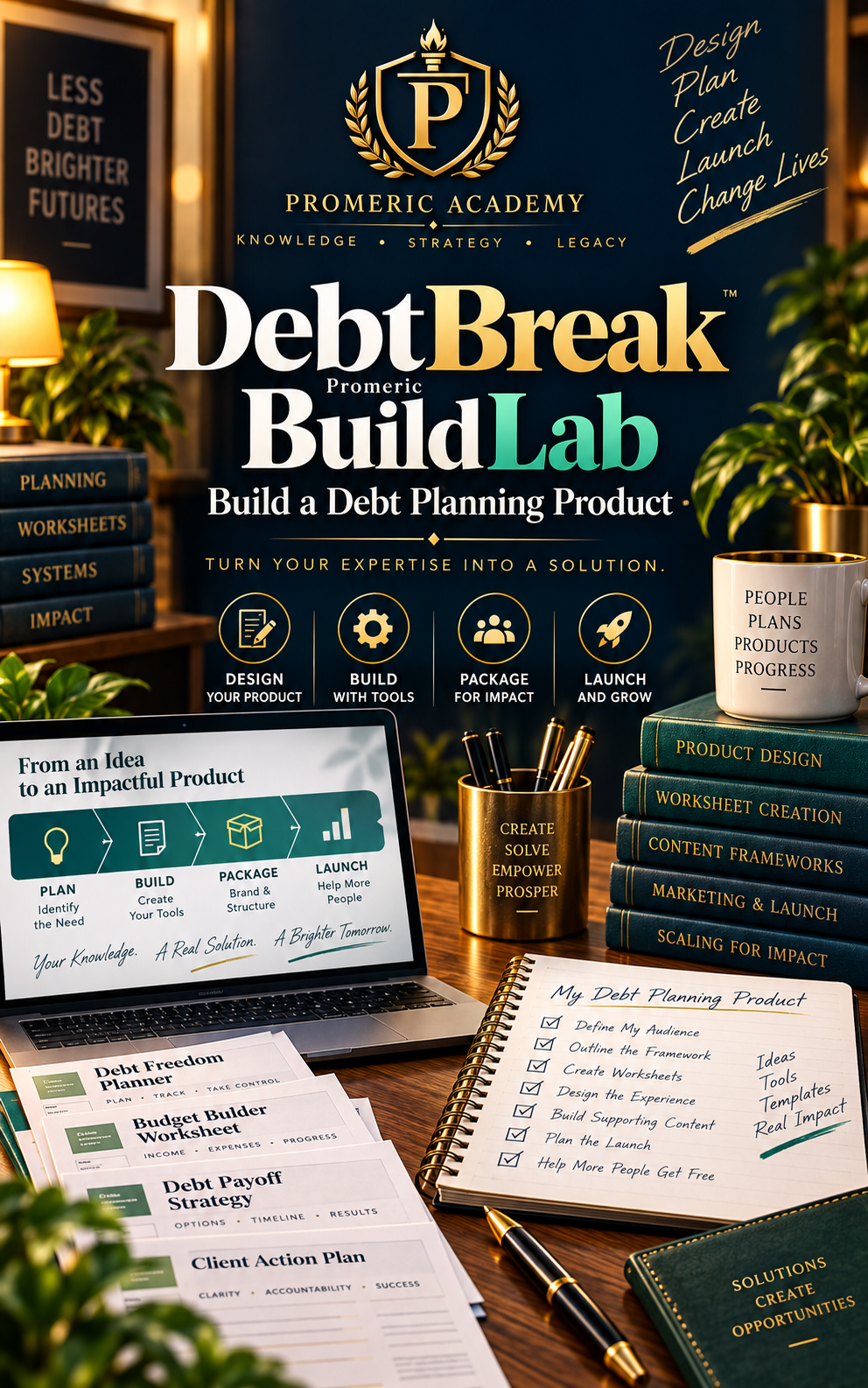Promeric DebtBreak BuildLab — Build a Debt Planning Product