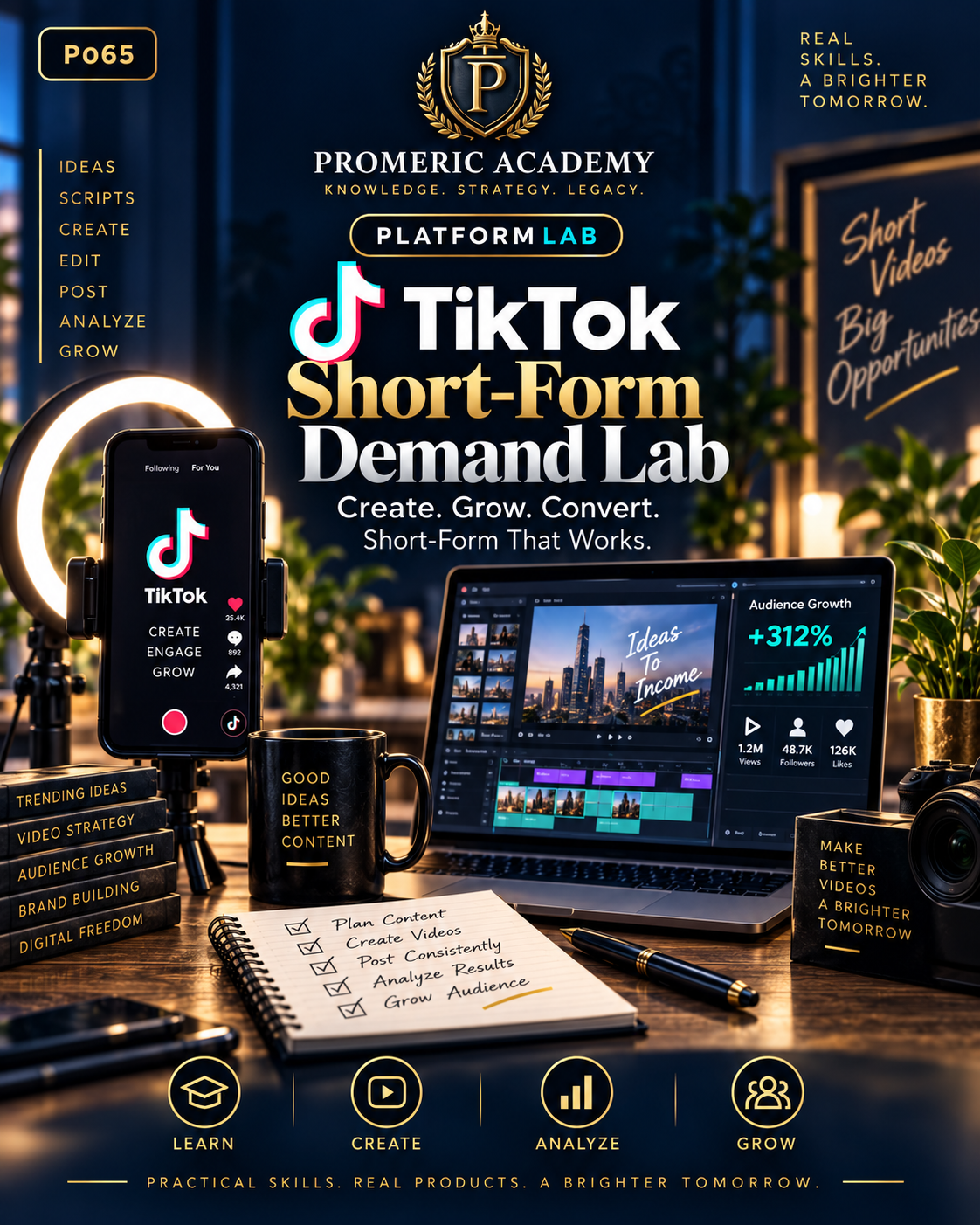Promeric PlatformLab — TikTok Short-Form Demand Lab
