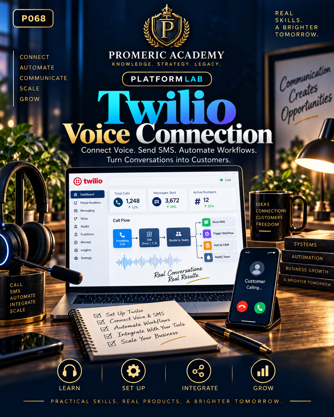 Promeric PlatformLab — Twilio Voice Connection