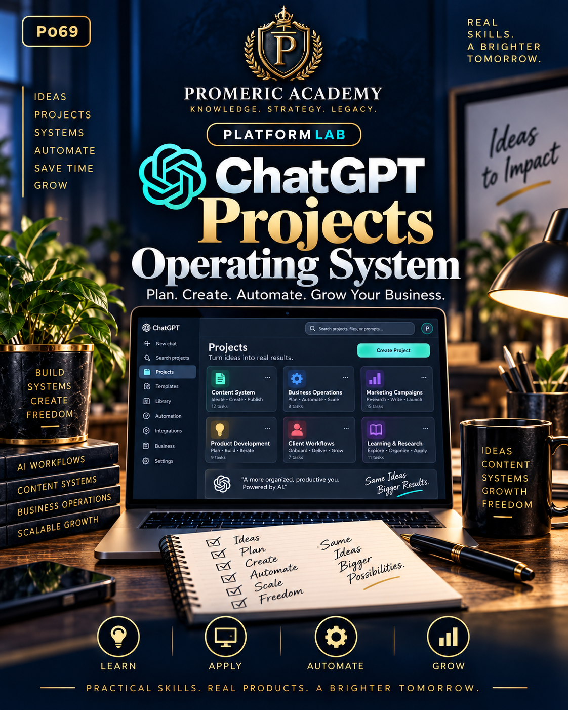 Promeric PlatformLab — ChatGPT Projects Operating System