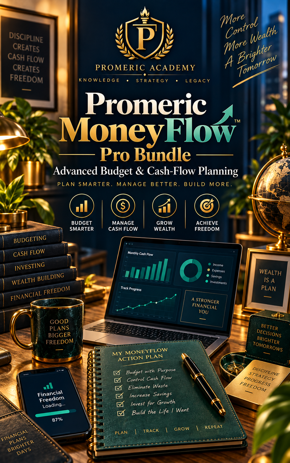 Promeric MoneyFlow Pro Bundle — Advanced Budget & Cash-Flow Planning