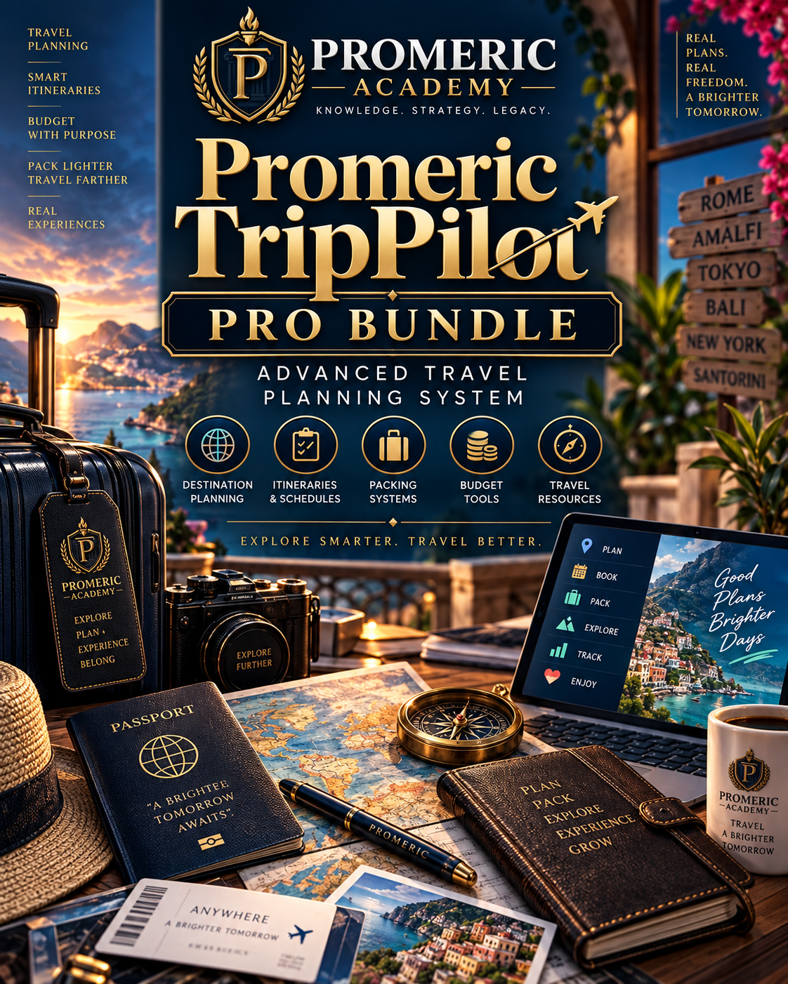 Promeric TripPilot Pro Bundle — Advanced Travel Planning System