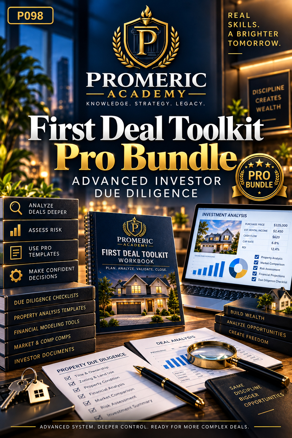 Promeric First Deal Toolkit Pro Bundle — Advanced Investor Due Diligence