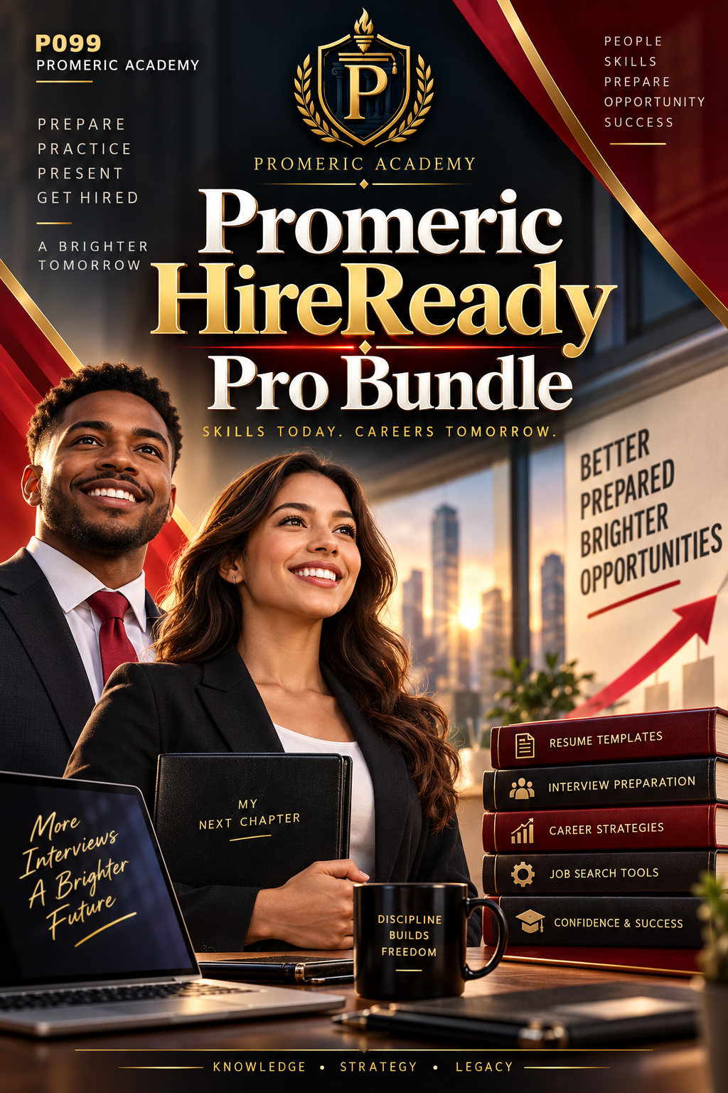 Promeric HireReady Pro Bundle — Advanced Job Search & Interview System