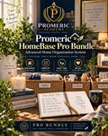Promeric HomeBase Pro Bundle — Advanced Home Organization System