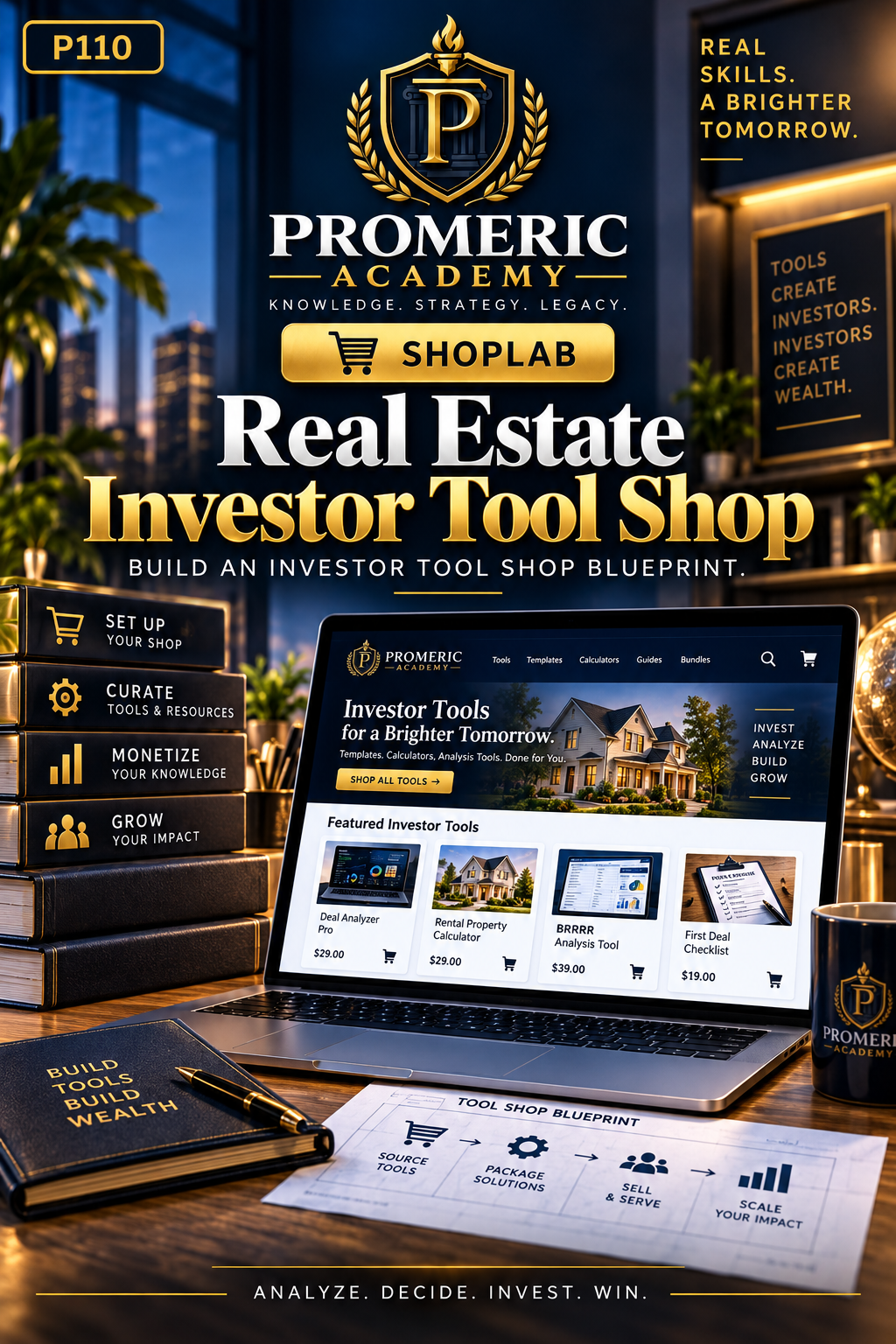 Promeric ShopLab — Real Estate Investor Tool Shop Blueprint