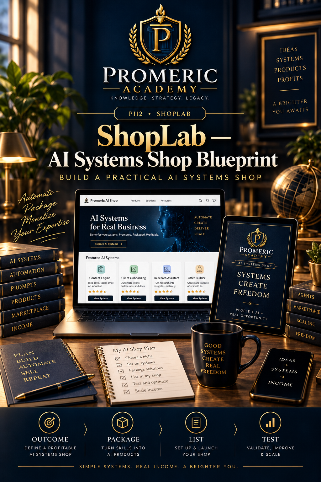 Promeric ShopLab — AI Systems Shop Blueprint
