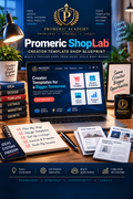 Promeric ShopLab — Creator Template Shop Blueprint