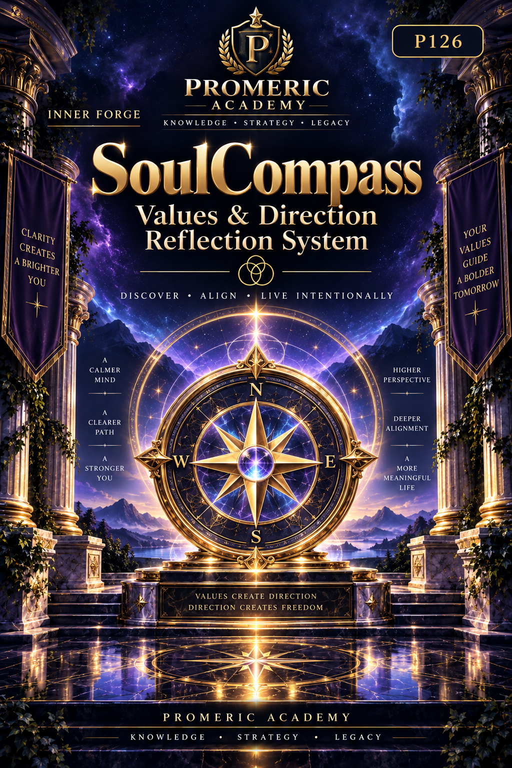 Promeric SoulCompass — Values & Direction Reflection System