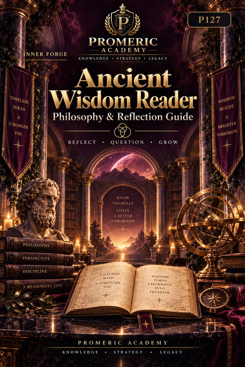 Promeric Ancient Wisdom Reader — Philosophy & Reflection Guide