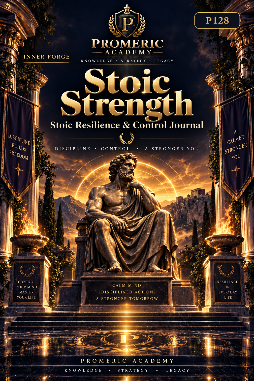 Promeric Stoic Strength — Stoic Resilience & Control Journal