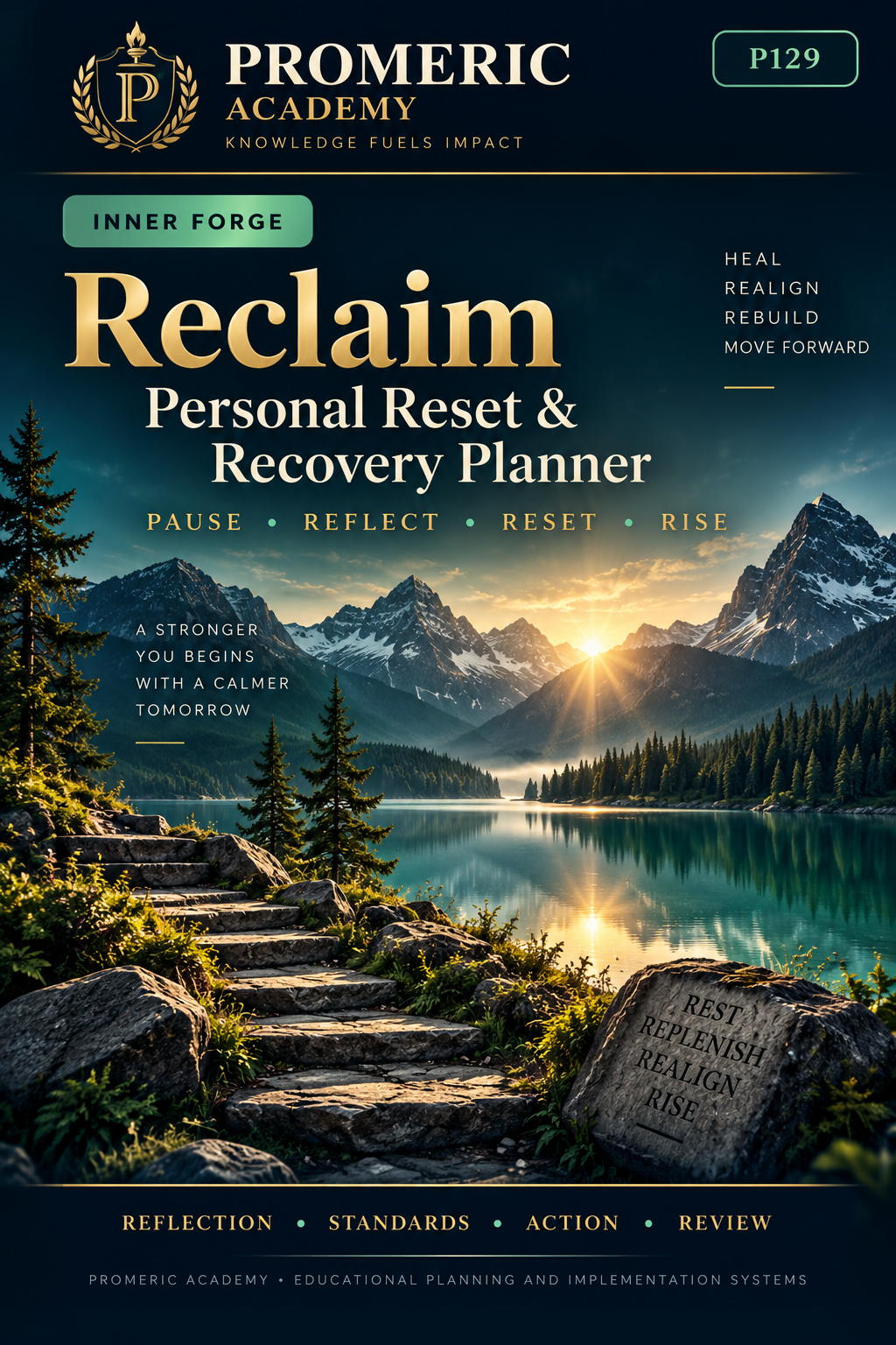 Promeric Reclaim — Personal Reset & Recovery Planner
