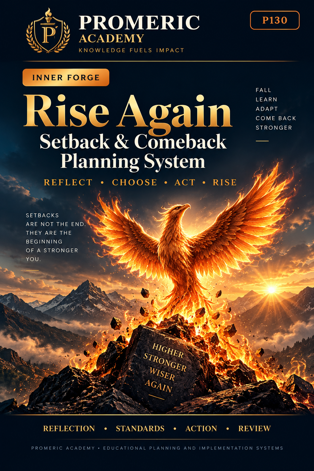 Promeric Rise Again — Setback & Comeback Planning System