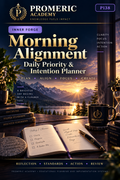 Promeric Morning Alignment — Daily Priority & Intention Planner