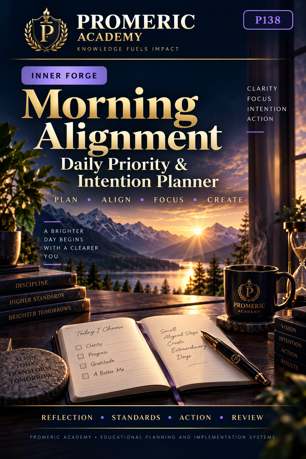 Promeric Morning Alignment — Daily Priority & Intention Planner