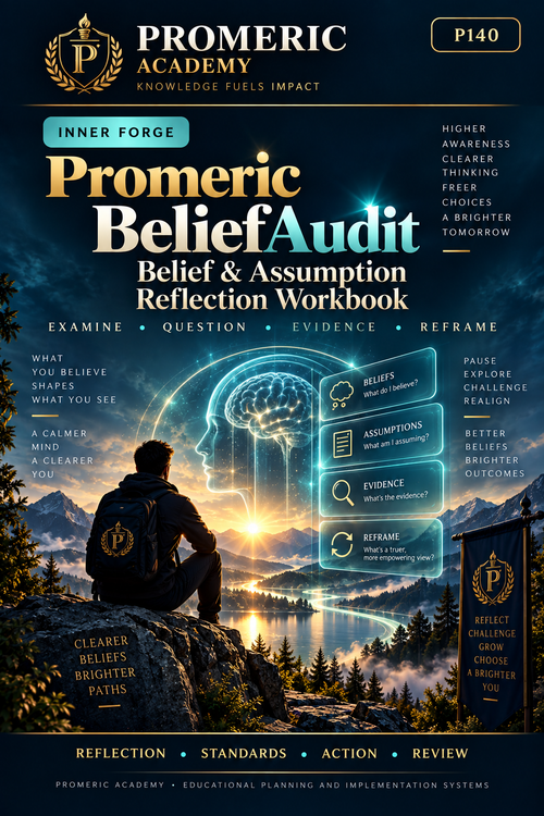 Promeric BeliefAudit — Belief & Assumption Reflection Workbook
