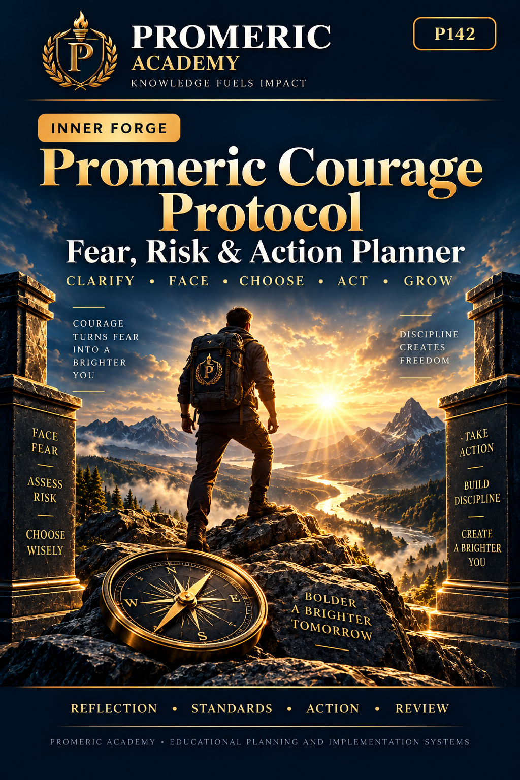 Promeric Courage Protocol — Fear, Risk & Action Planner