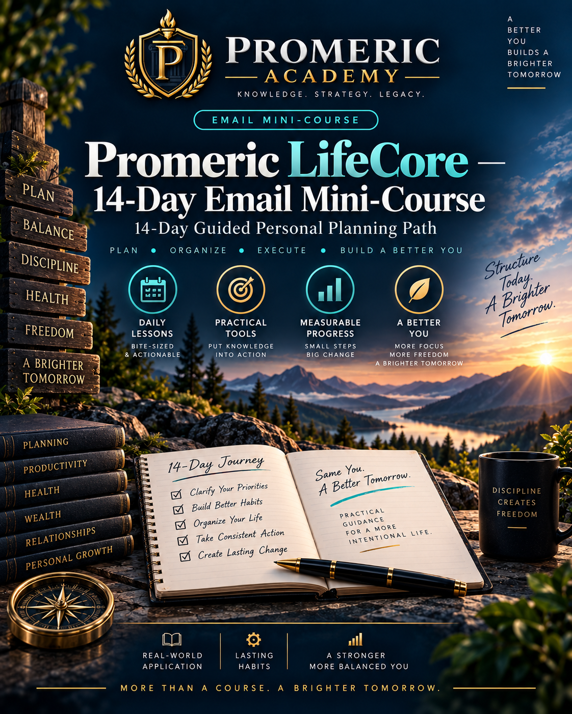 Promeric LifeCore — 14-Day Email Mini-Course