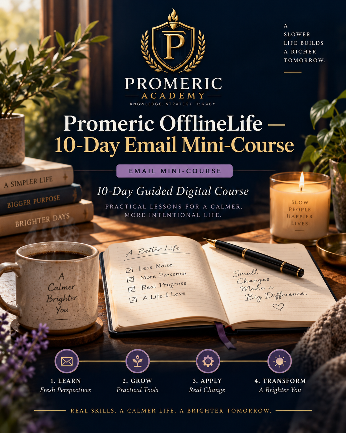 Promeric OfflineLife — 10-Day Email Mini-Course